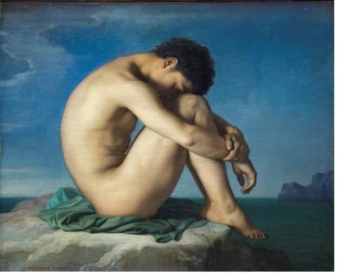 Hippolyte Flandrin, Study (1835-6)      